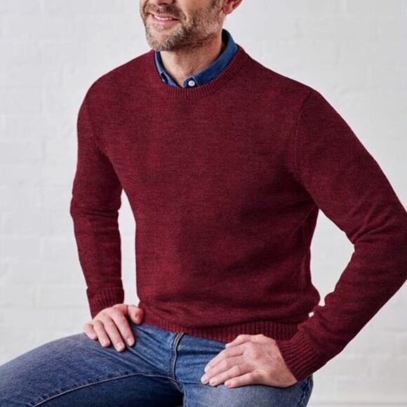 Goodman NWT Extrafine Merino Sweater for Men L - Picture 11 of 11